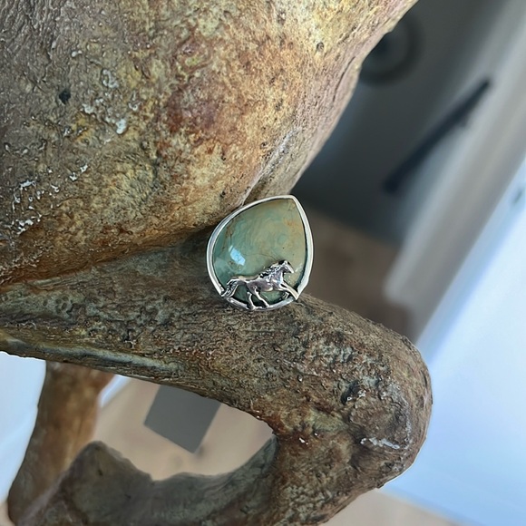 Barse Sterling Silver Turquoise Ring - Picture 3 of 11